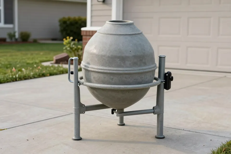 What are the main ingredients in a concrete mix?
