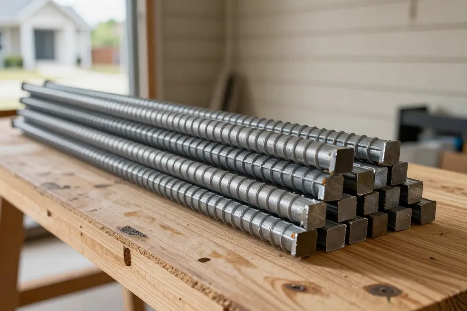 What does rebar mainly add to a concrete slab?