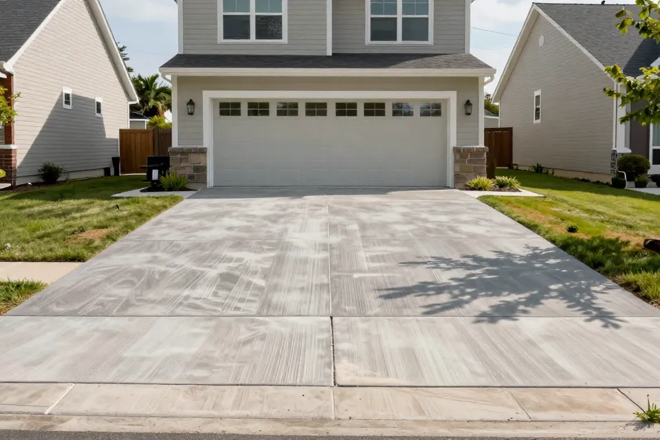 What PSI rating is standard for a home driveway?