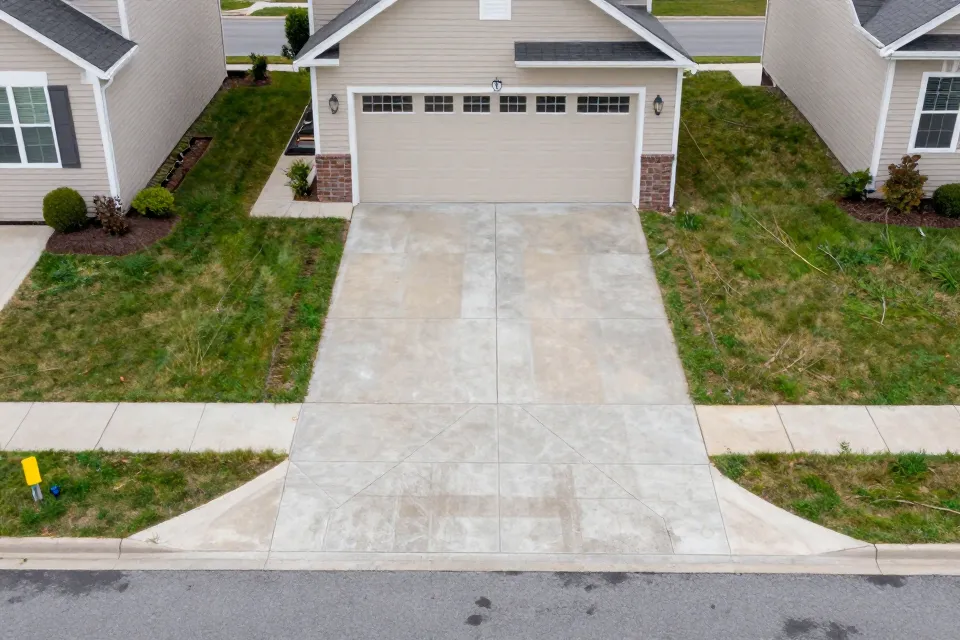 How large is usually too big for a typical DIY driveway pour?