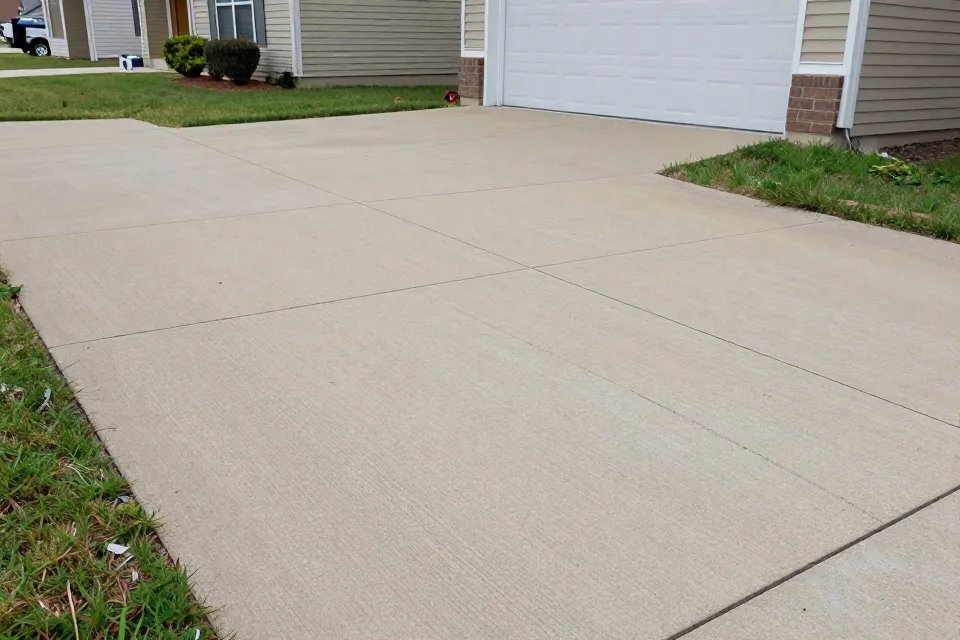 When under 25% of a driveway is damaged, you can usually...