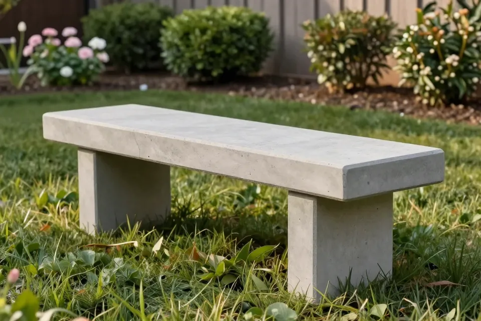 What four things make up basic concrete?
