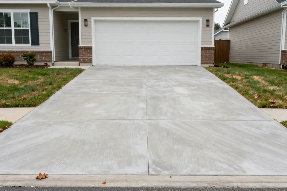How long should a concrete driveway replacement normally take?