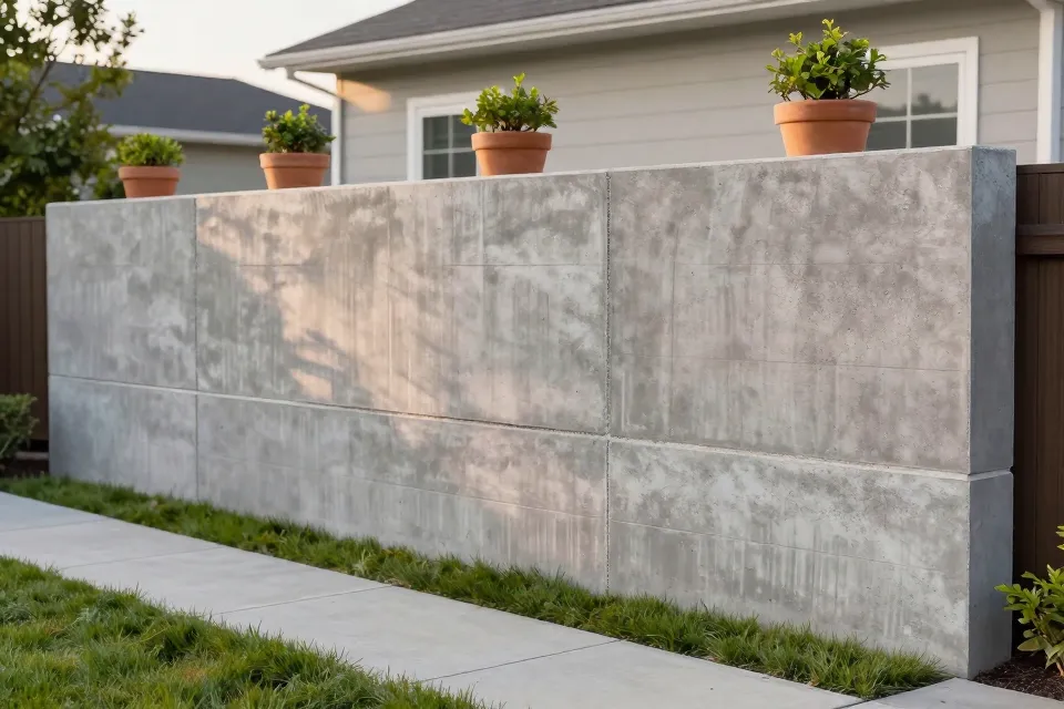 A homeowner wants a 5-foot concrete retaining wall. What's the FIRST key concern?