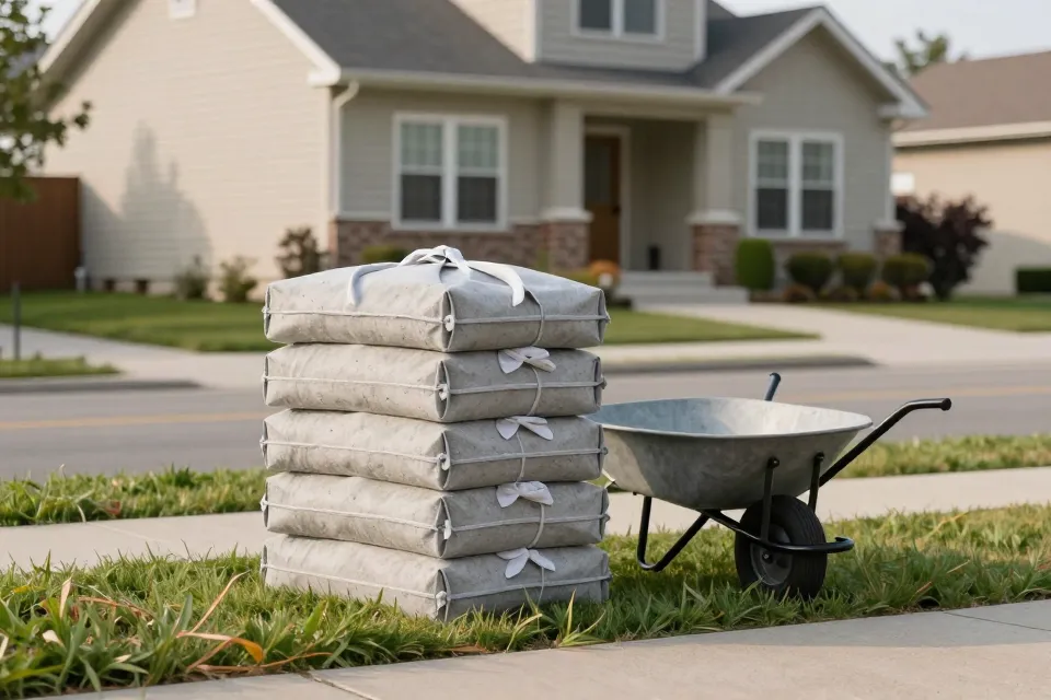 An uninvited crew offers a same-day 'leftover material' deal. What's the red flag?