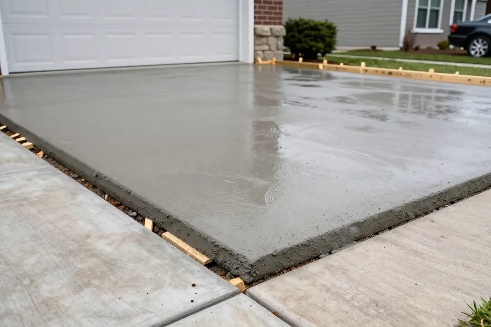 Straight grooves cut into fresh concrete are called: