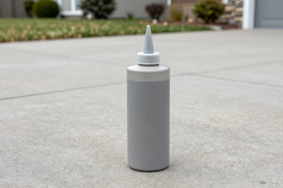 For narrow hairline cracks, the usual product is:
