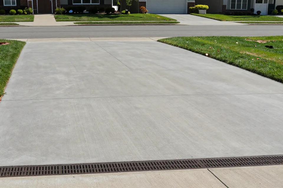 Sealing a concrete driveway every few years mainly: