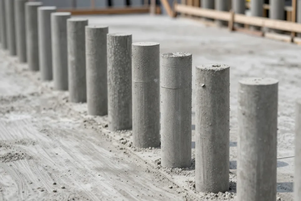 Concrete reaches its full design strength: