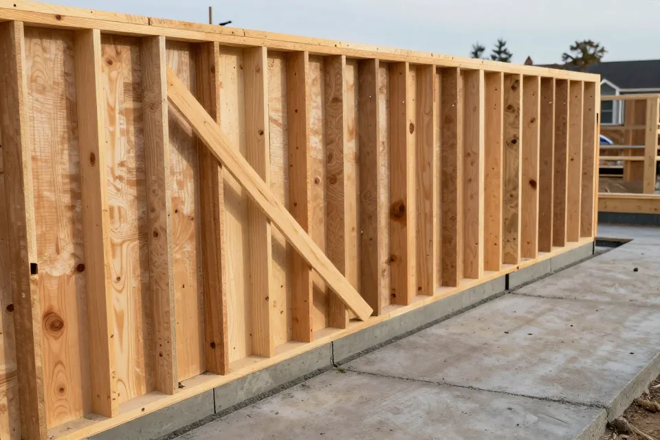 You see wood forms bowing out while concrete is poured. What does this mean?