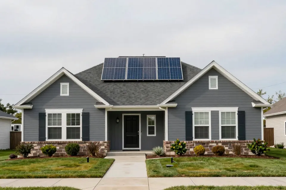 Which home is best suited for rooftop solar?
